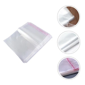 100Pcs Opp Transparent Packing Bags Self-adhesive Multipurpose Bags - Picture 1 of 12
