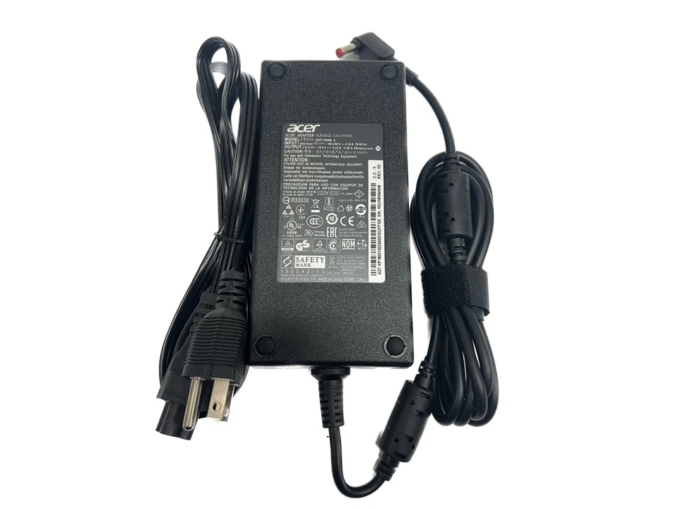 OEM 180W ACER 19.5V 9.23A ADP-180TB F For Acer Nitro 5 an517-54-79l1 5.5*1.7mm - Image 1 of 3