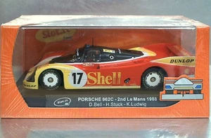 SLOT IT PORSCHE 962C LH 2° LE MANS 24H. 1988 SHELL SICA03D 1:32 SLOTCAR M/B/SEAL - Bild 1 von 5