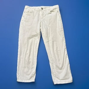 Pantalone Bandolino donna taglia 4 Selene avorio denim casual tasche 30x22 - Foto 1 di 6