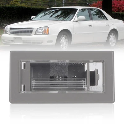 Lámpara de luz de matrícula con tapa de cubierta trasera para Deville Sevilla 2000~2005 repuesto Foto 1 de 4