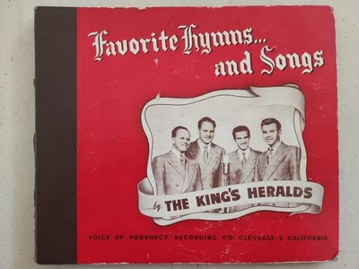 The King's Heralds Album no. 101 Favorite Hymns & Songs 10" vinyl Box set 78RPM - Image 1 of 4