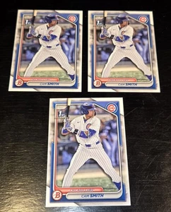 2024 Bowman Draft Baseball Cam Smith 1st Bowman Rookie Lot (3) - Bild 1 von 2