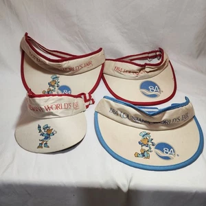 1984 Louisiana Worlds Fair Visors Set Of 4 - Picture 1 of 5
