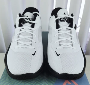 Scarpe da basket Nike Zoom Freak 4 TB bianche nere a rete da uomo taglia 12 D09679-100 - Foto 1 di 17