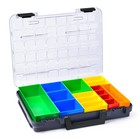 Sortimo T-BOXX 320 Sortierbox für Kleinteile, Schraubenkoffer Deckel transparent