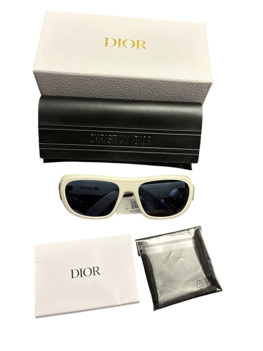 Dior White Square Sunglasses for Women for sale | eBay