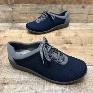 Clark’s Cloudsteppers Womens Blue/Gray Mesh Sneakers Comfort Size 8.5 Wide NWOB! - Picture 1 of 8