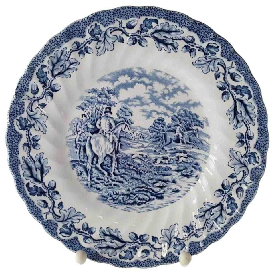 Kuchenteller Dessertteller Frühstücksteller Myott Country Life Blau - Bild 1 von 4