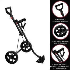 Slazenger Kids Golf Trolley Juniors - Picture 1 of 4