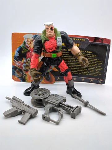 1998 Hasbro Small Soldiers Battle Damage Chip Hazard Action Figure LOOSE Cover