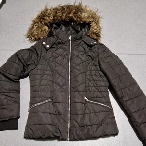 Girls Black Coat 12-13 - Picture 1 of 5