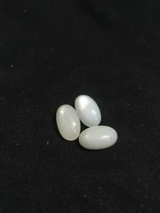 White Moonstone Oval Cabochon 12x20mm – Elegant AAA Cab for Designer Jewelry - Picture 1 of 3