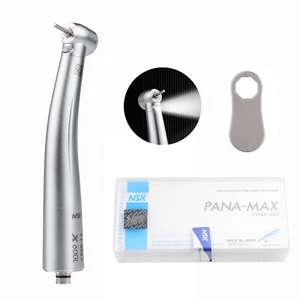 Dental Ti-MAX Fiber Optic LED High Speed Handpieces 4 Water Spray For NSK X600L - Picture 1 of 22