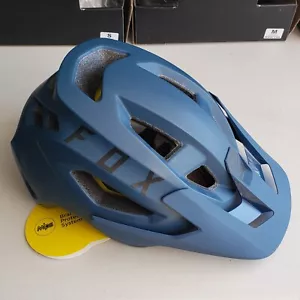 Fox Racing Speedframe Mountain Bike MTB Bicycle Helmet Blue Dark Indigo Large L - Picture 1 of 14