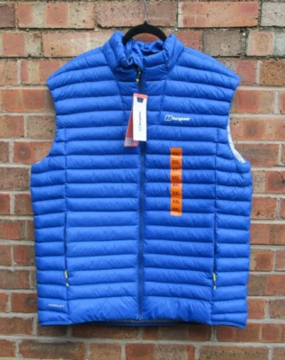 Berghaus Mens Vaskye Insulated Gilet Body Warmer Vest Blue XXL 50" Chest BNWTs - Image 1 of 4