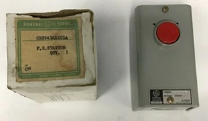 GE CR2943AA101A STANDARD-DUTY PUSHBUTTON STATION 600V - Picture 1 of 9