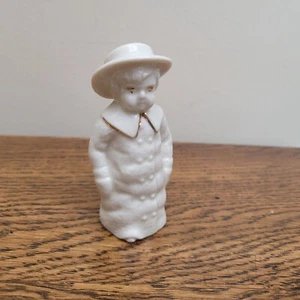 Crested China Pounce Pepper Pot Boy in Hat DONCASTER Crest - Picture 1 of 6