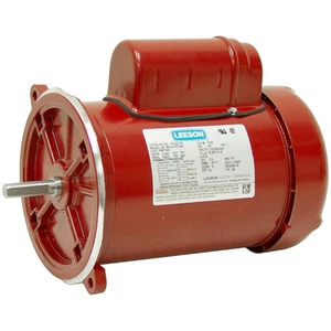 1/3 HP 1725 RPM 115/230 VOLTIOS CA 48Y MARCO TEFC LEESON MOTOR BARRENADOR 10-2758 - Imagen 1 de 1