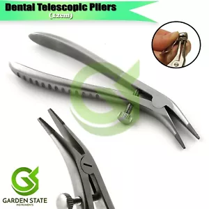 Medentra Jacket Grip Crown Teleskop Pinzette Dental Diamant Stift Kiefer Zange 12 cm - Bild 1 von 3
