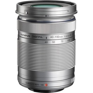 Olympus M.Zuiko Digital ED 40-150mm f4-5.6 R Lens (Silver)