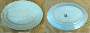 PIATTO OVALE CERAMICA GALVANI - COD.CER 19 - ANTICO CERAMICA - Foto 1 di 1