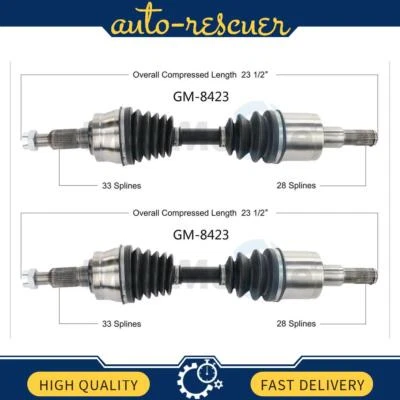 Eje TrakMotive CV 2x se adapta de 2015 a 2018 Chevrolet Colorado Foto 1 de 2