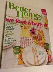 Better Homes & Gardens Magazine Budget Saver July 2010 224 PAGES FREE SHIPPING - Picture 1 of 2