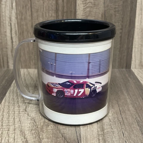 Vintage Mug Terry Labonte Life In The Fast Lane Plastic Tide Car Nascar Cover