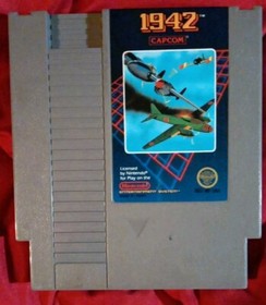 1942 - 3 Screw Vintage 1986 - Nintendo NES - Cartridge only - TESTED