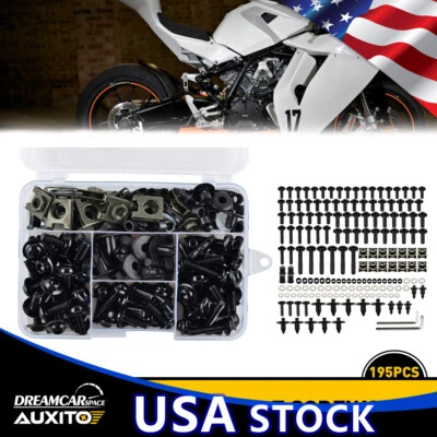 Complete Fairing Screws Bolt Kit Fit For Honda CBR600 300R CBR250R 500RR 600RR - Image 1 of 4
