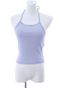 BRANDY & MELVILLE Top senza maniche Donna blu-bianco stile casual - Foto 1 di 5