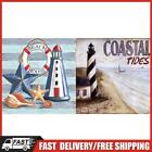 Lighthouse Canvas Painting Frameless Oil Paint By Numbers Home Craft Kit Gifts D