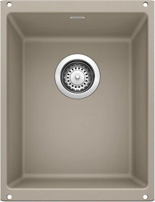 BLANCO 517676 PRECIS SILGRANIT Medium Undermount Kitchen Sink - Truffle - Image 1 of 4