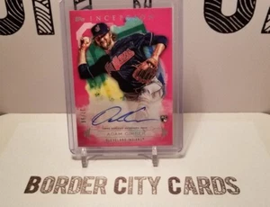 Adam Cimber 2019 Topps Inception 🔥 RC Auto Magenta #d /99 🔥 Indians Rookie - Picture 1 of 2