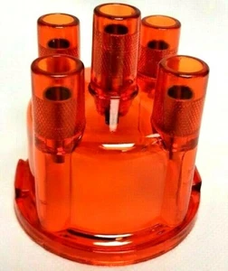 T1 Beetl e T2 Bay Camper Van Red Distributor Cap  Transparent  Aircooled - Picture 1 of 1