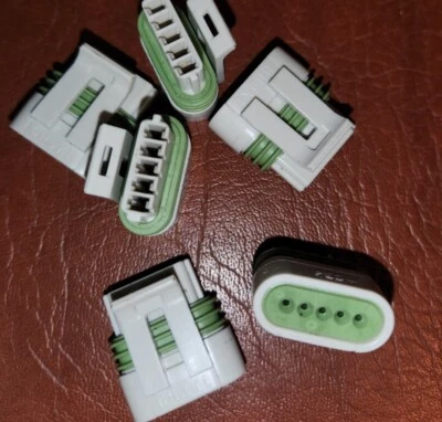 Delphi/Aptiv (6 Pcs) Metri-Pack 150 Series, 5-Way Gray Sealed Connector 12162830 - Image 1 of 3