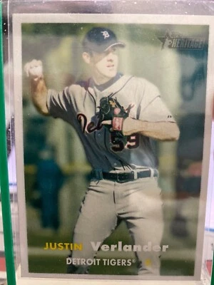 2006 Topps Heritage #461 Justin Verlander - Image 1 of 2
