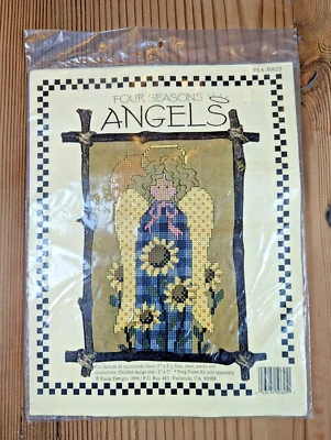 VTG Banar Designs Four Seasons Angels Cross Stitch Kit FSA-50625 - Summer Angel - Image 1 of 2