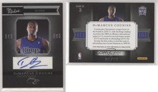 2010 Elite Black Box The Rookies Signatures /49 DeMarcus Cousins Rookie Auto RC