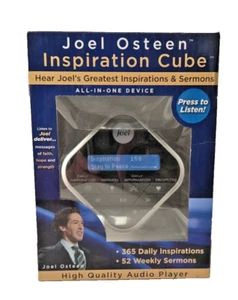 Cubo de audio de inspiración Joel Osteen con sermones y afirmaciones - Imagen 1 de 6