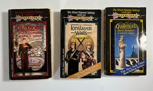 Dragonlance Elven Nations Trilogy Paperback Lot of 3 TSR Firstborn Qualinesti - Imagen 1 de 8