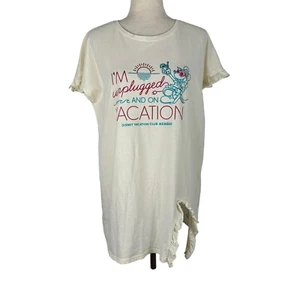 Maglietta Disney Parks Top Donna Grande Membro Vacanza Club Topolino Ruffle Viaggio - Foto 1 di 12