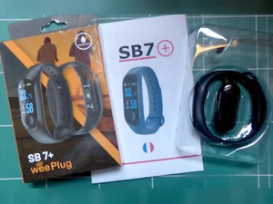 Storex WeePlug SB7+ Montre Connectée Multifonction Podomètre Calories Coeur etc - Imagen 1 de 24