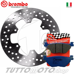 Disco freno + Pastiglie YAMAHA TDM 900 2002-2014 / KIT Brembo POSTERIORE - Foto 1 di 7