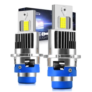 2x New D4S Xenon Bulbs LED Head Light Lamp Pair Lights 80000LM 350W White - Picture 1 of 10