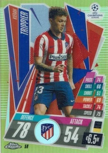 Topps Match Attax Chrome CL 20/21 Nr.59 Kieran Trippier Gold Refractor 10/50 - Imagen 1 de 2