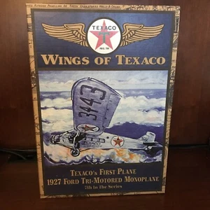 7th in Series TEXACO AIRPLANE BANK - 1927 FORD TRI-MOTORED MONOPLANE #7 - Picture 1 of 7
