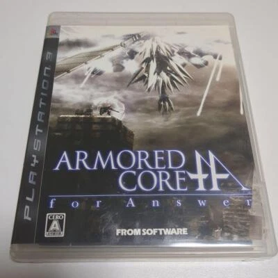 PS3 Armored Core For Answer Sony PlayStation3 action game Japan import2008 Japan - Image 1 of 2