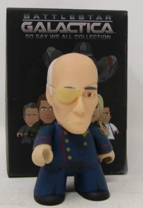 BATTLESTAR GALACTICA TITANS VINYL 3" FIGURES AS PHOTO IN RESEALD BOX 83 - Picture 1 of 1